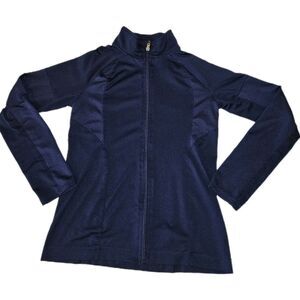 Champion C9 Jacket Youth‎ Girls Size L Purple/Blue Full Zip Athletic